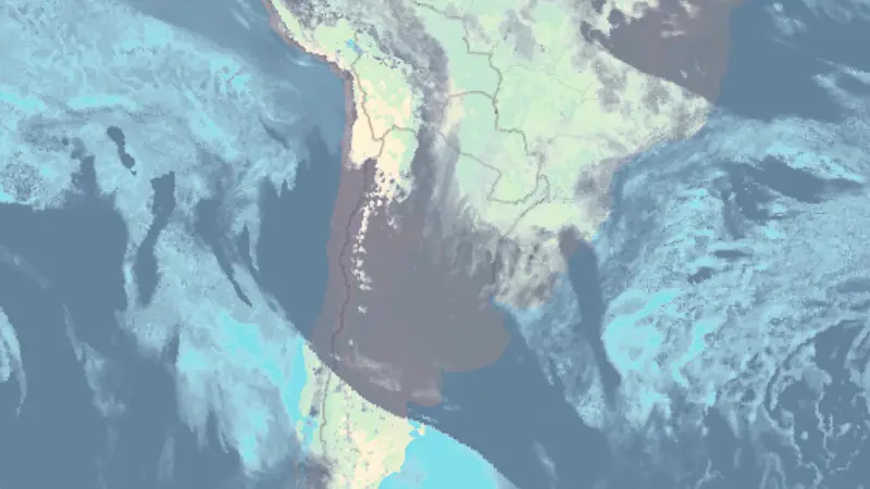 Clouds weather map