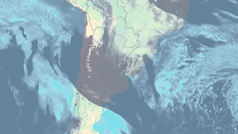 Clouds weather map