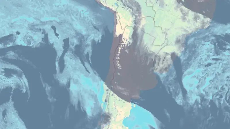 Clouds weather map