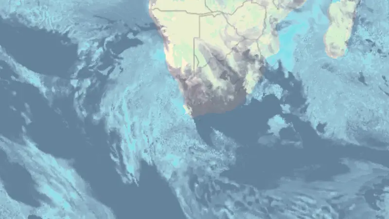 Clouds weather map