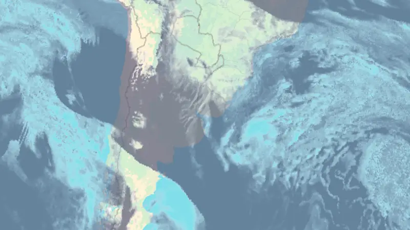 Clouds weather map