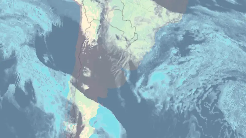Clouds weather map