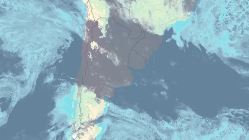 Oblačnost weather map