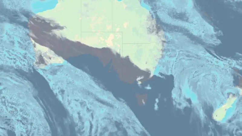 Skyer weather map
