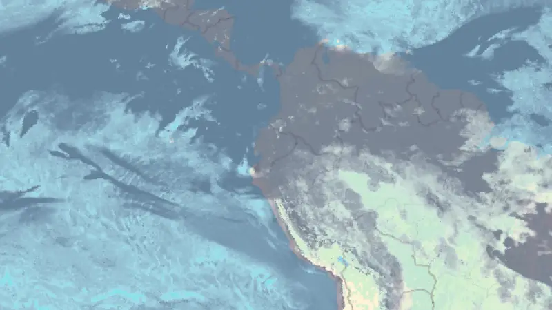 Clouds weather map