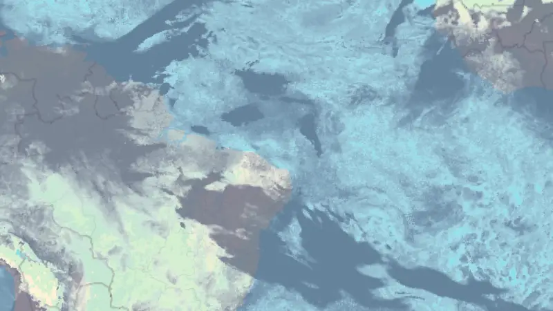 Clouds weather map