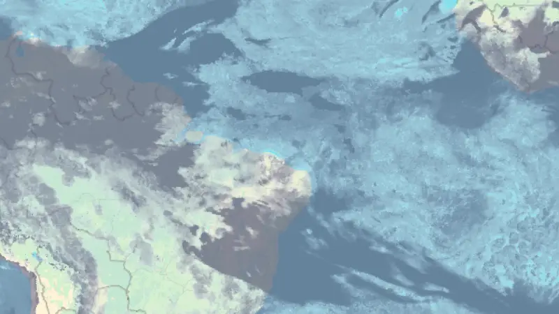 Clouds weather map
