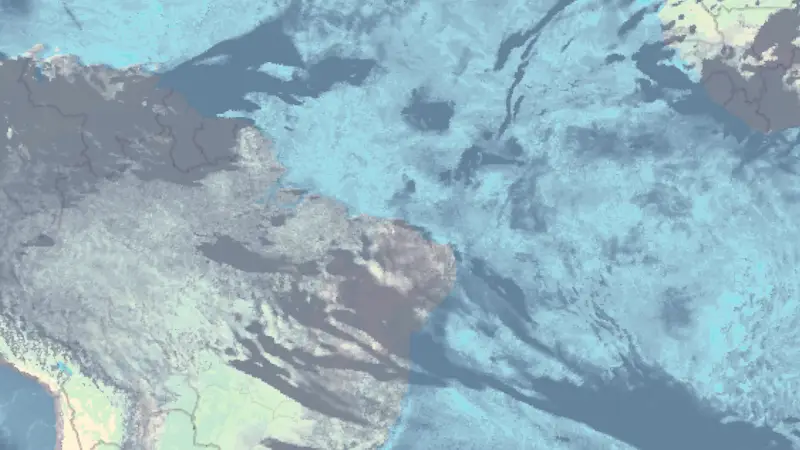 Clouds weather map