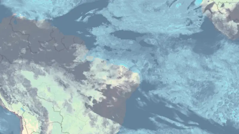 Clouds weather map