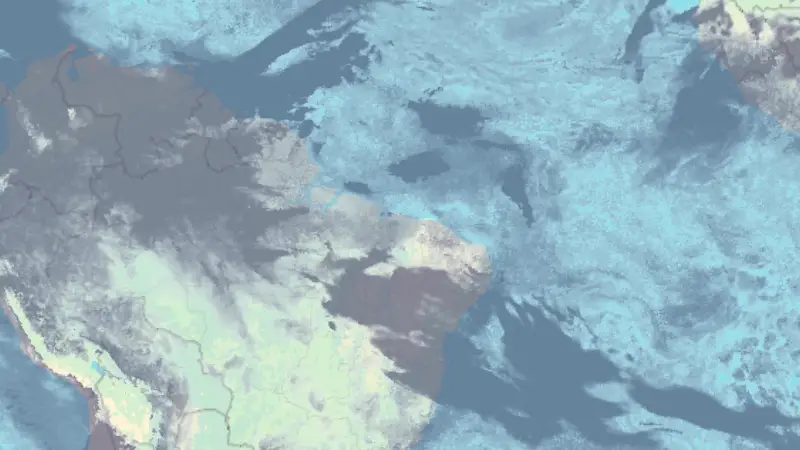 Oblačnost weather map