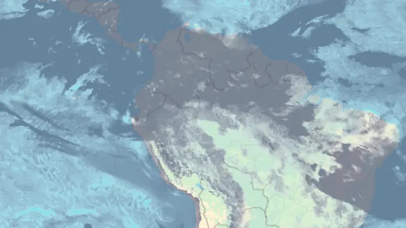 Nebulozitate weather map