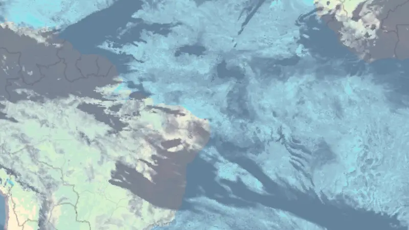 Clouds weather map