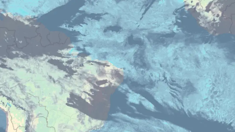 Clouds weather map