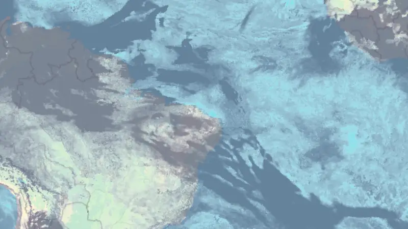 Clouds weather map