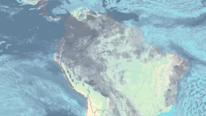 Skyer weather map