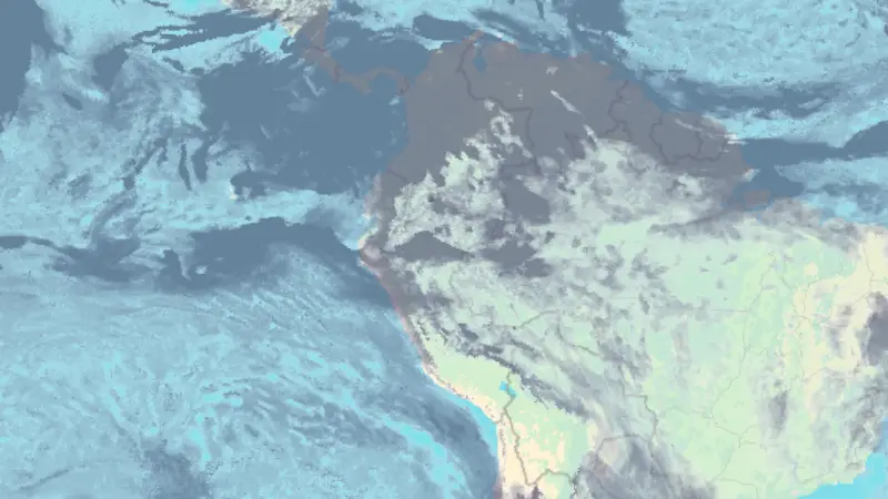 Oblačnost weather map