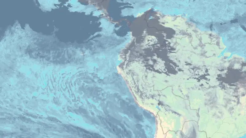 Nebulozitate weather map