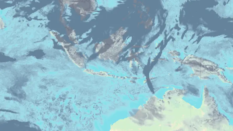 ابر weather map