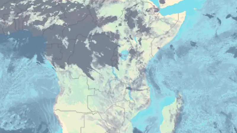 Oblačnost weather map