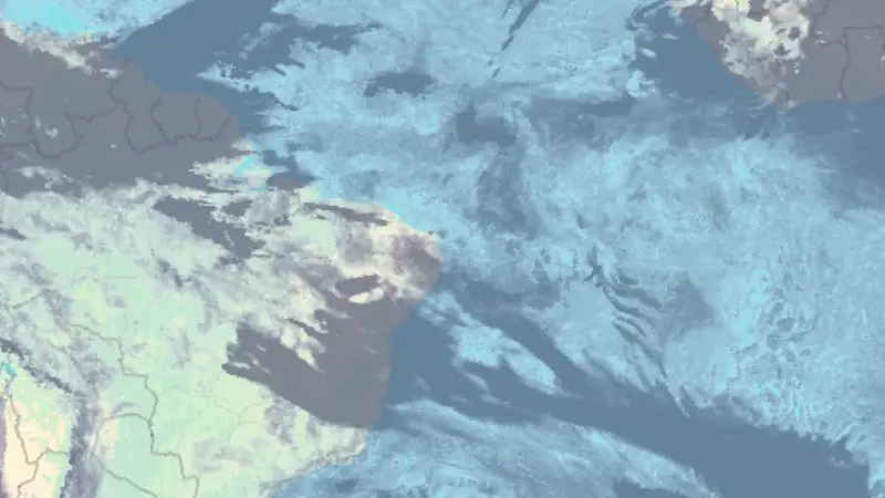 Clouds weather map