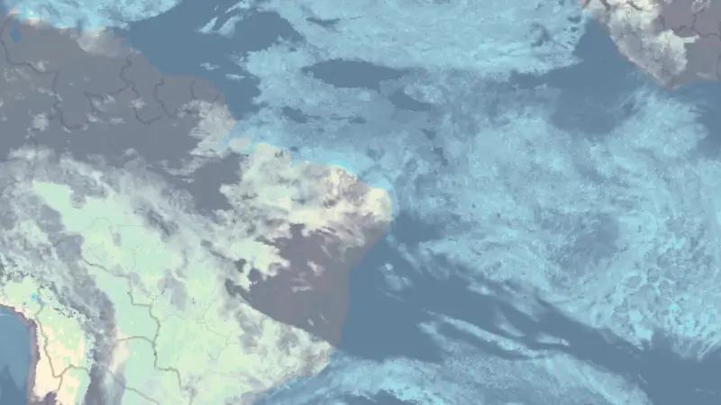 Clouds weather map