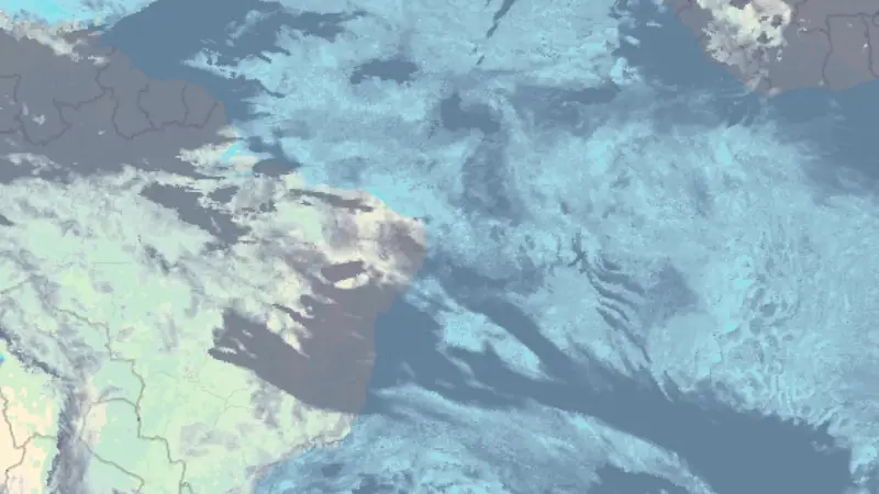 Clouds weather map