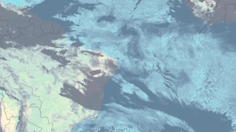 Clouds weather map