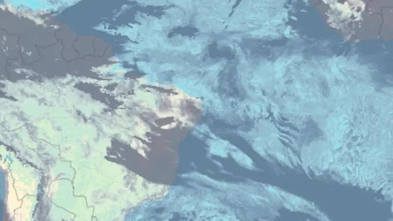 Clouds weather map