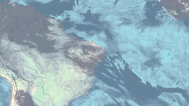 Clouds weather map