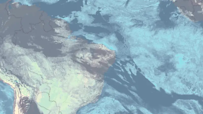 Clouds weather map