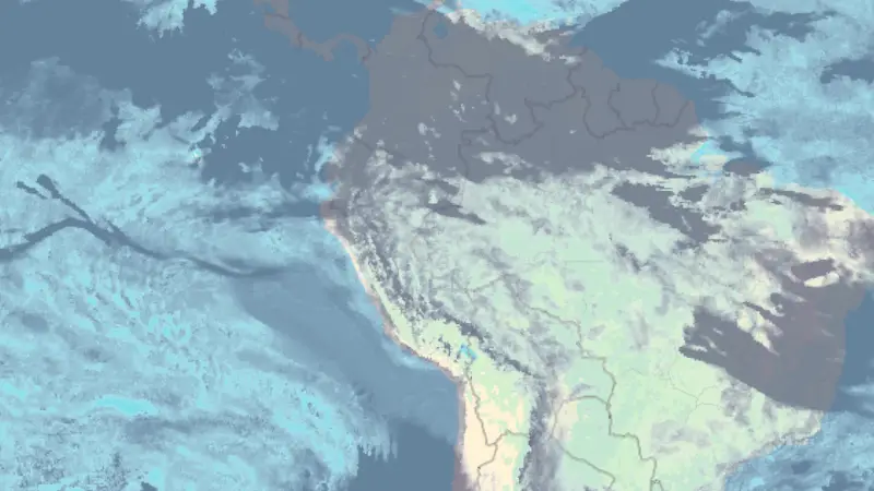 Clouds weather map