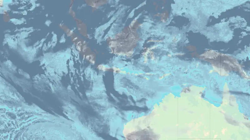Nébulosité weather map