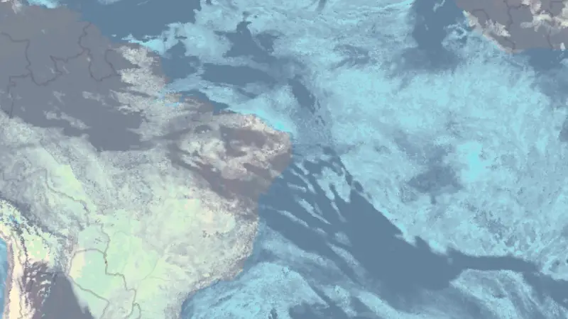Clouds weather map