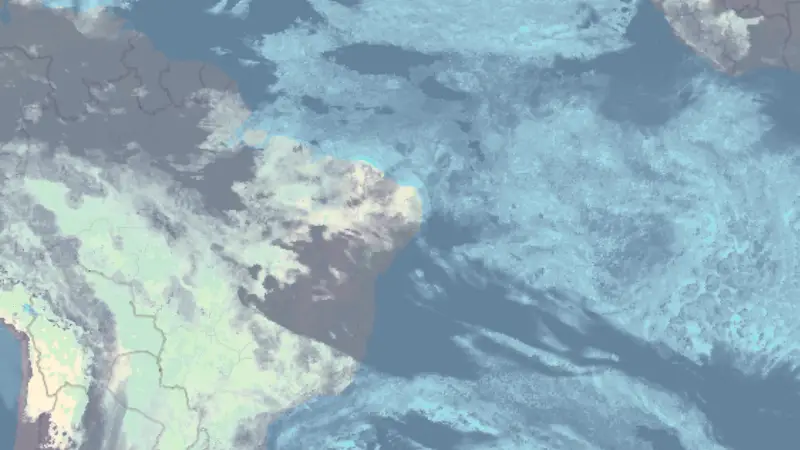 Clouds weather map