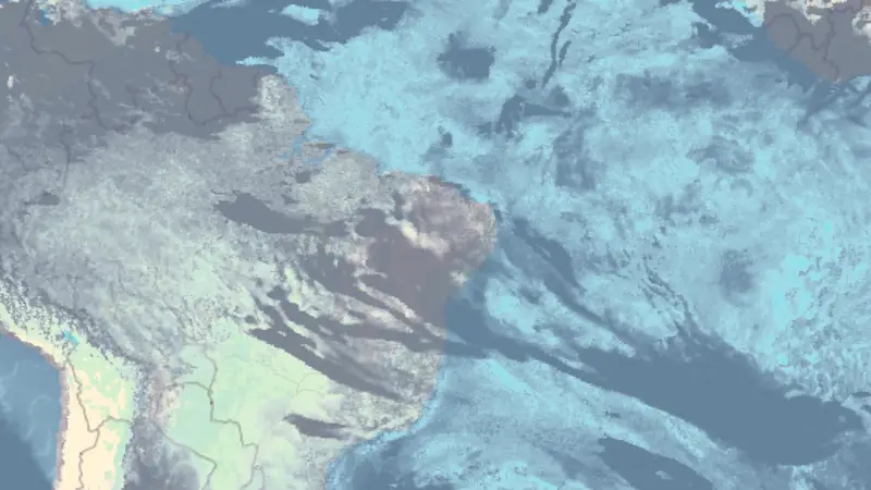 Clouds weather map