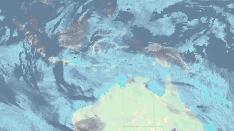 Clouds weather map