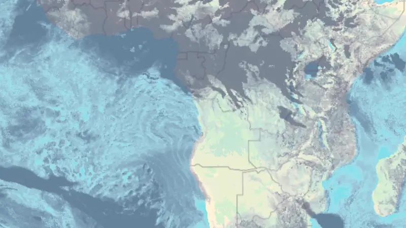 Nubosidad weather map