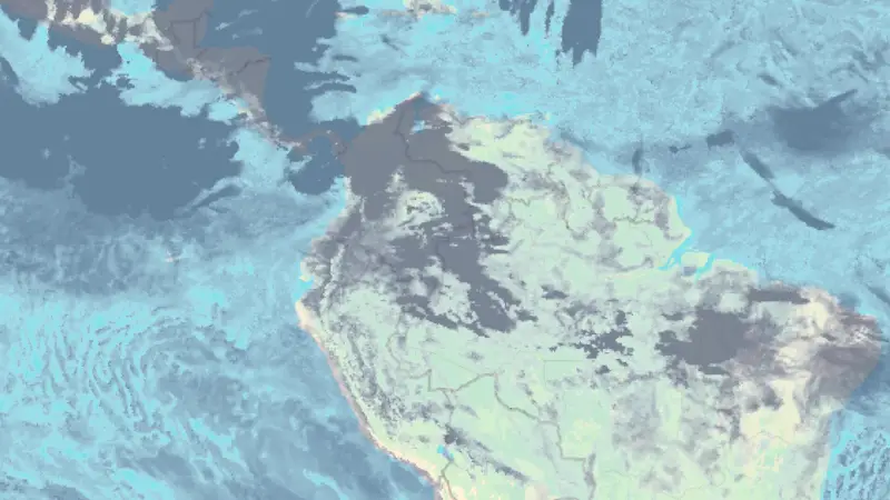 Nébulosité weather map