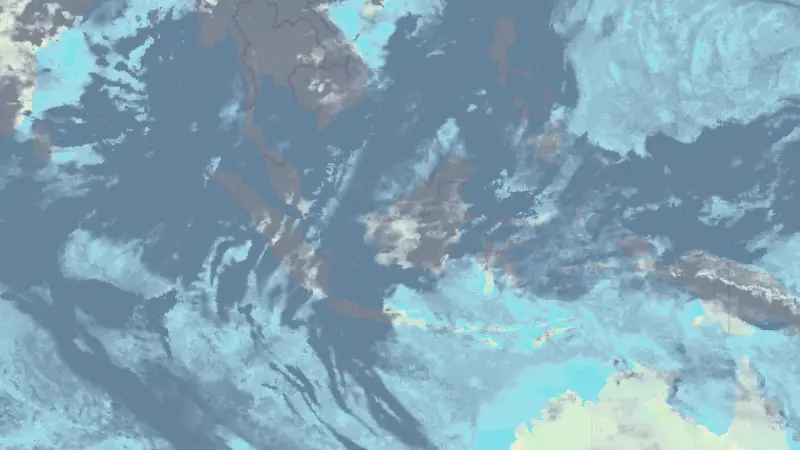 Clouds weather map
