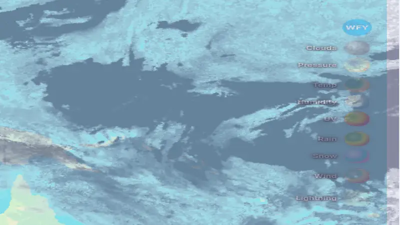 Νεφοκάλυψη weather map