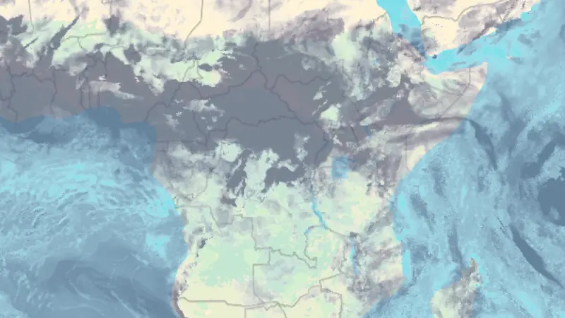 Oblačnost weather map