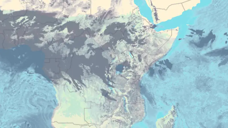Oblačnost weather map