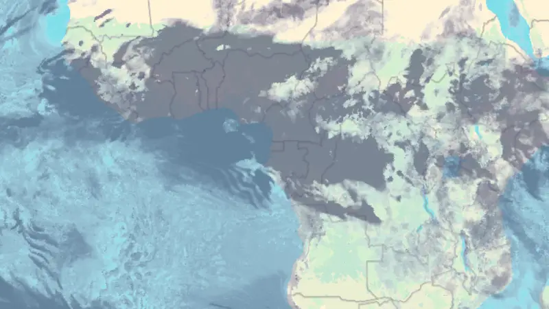 Oblačnost weather map