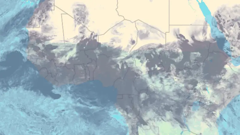 Skyer weather map