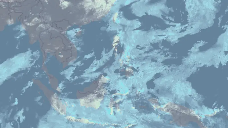 Clouds weather map