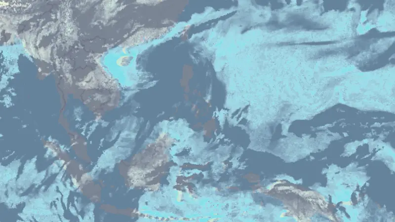 Clouds weather map