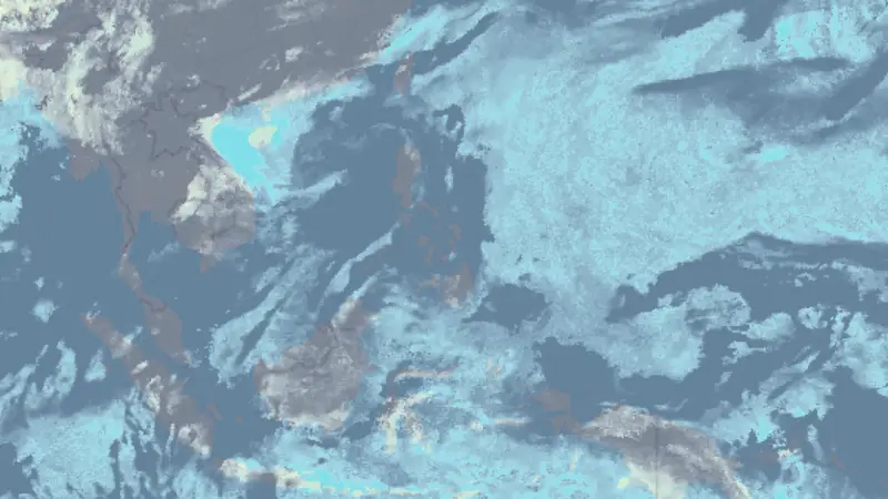 Clouds weather map