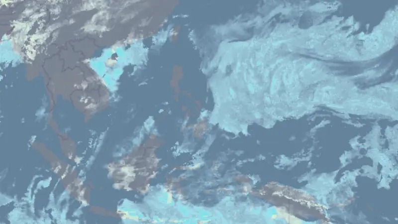 Clouds weather map