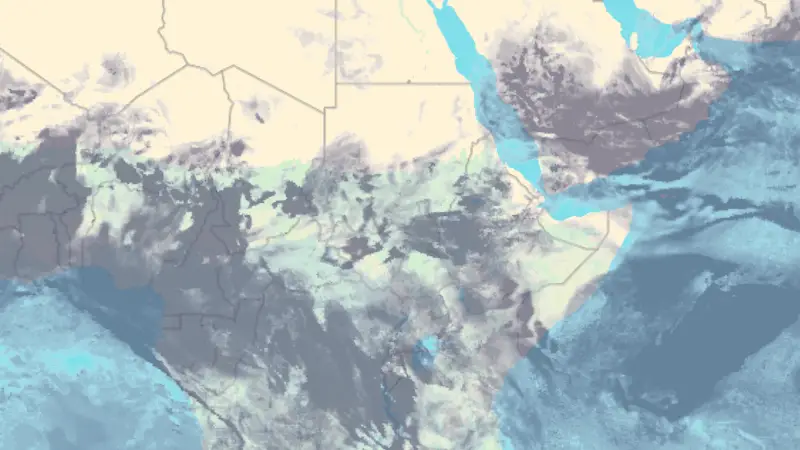 Skydekke weather map
