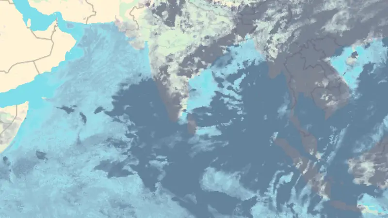 Nuvolosità weather map
